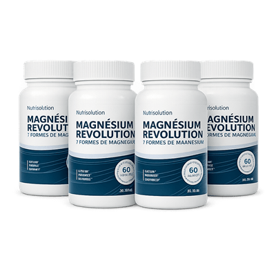 Magnésium Révolution, 4 boîtes