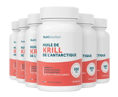 Huile de Krill, 6 boites
